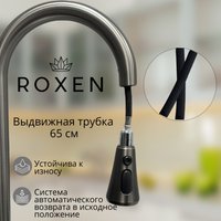 Кухонная мойка Roxen Stage Plus 560250-60-BS многофункциональная 8 в 1 (60*48/текстурный графит)