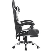 Игровое (геймерское) кресло Defender Tios (черный/белый) в Бресте