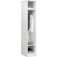 Шкаф-пенал Аквилон Чарли № 5.1 правый (белое сияние)