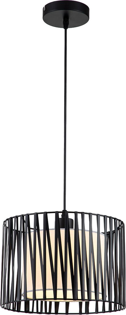 

Подвесная люстра Escada Zambeze 10181/1S E27*60W Black/Silver