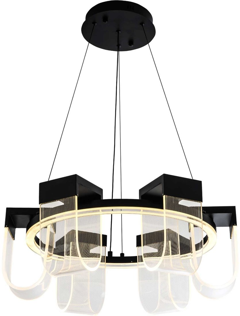 

Подвесная люстра LED4U L7707-600 BK
