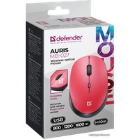 Мышь Defender Auris MB-027 (красный)