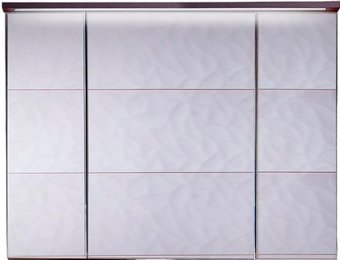 Бриклаер Шкаф с зеркалом Кристалл 95 (софт графит)