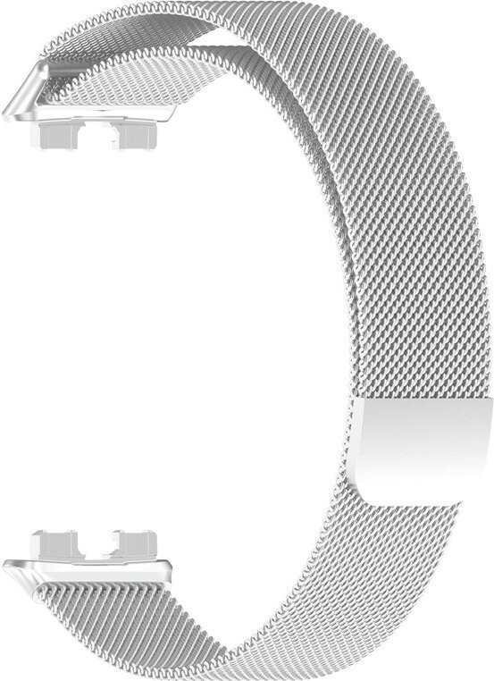 

Браслет Rumi Milanese loop металлический для Huawei Band 8/9 (серебристый)