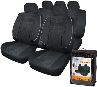 Комплект чехлов для сидений Airline Monro ACS-UV-01 (черный)