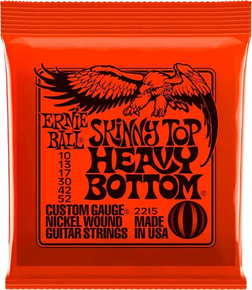 

Струны для гитары Ernie Ball 2215 Slinky Top Heavy Bottom 10-52