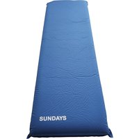 Самонадувающийся коврик Sundays ZC-SIM001-2 (10 см, синий)