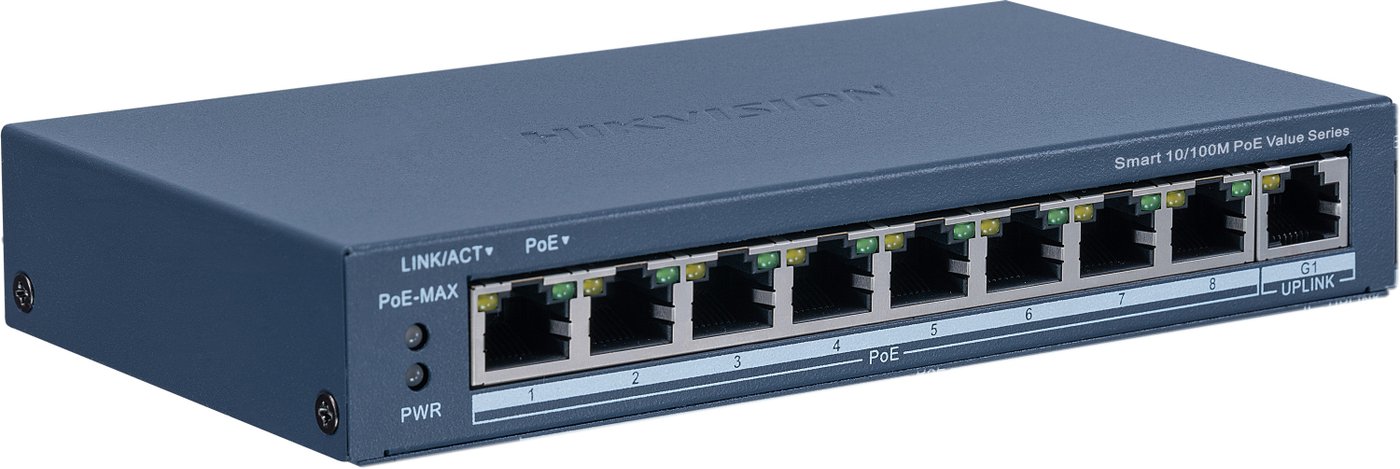 Настраиваемый коммутатор Hikvision DS-3E1309P-EI/M