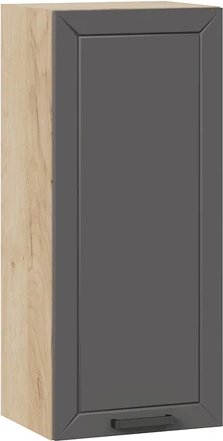 

Шкаф навесной Трия Лорас 1ВВ4 с одной дверью (дуб крафт золотой/холст вулкан)