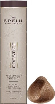 

Крем-краска для волос Brelil Professional Colorianne Prestige 10/21 ультрасветлый холодный блонд