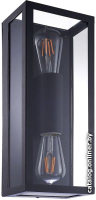 Уличный настенный светильник Arte Lamp Belfast A4569AL-2BK