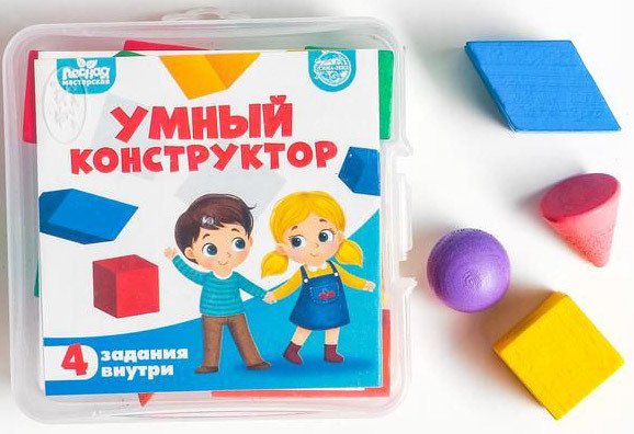 

Конструктор/игрушка-конструктор Лесная мастерская Умный конструктор 5178832