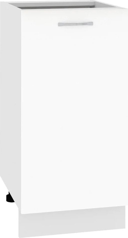 

Шкаф напольный Кортекс-мебель Корнелия Лира НШ40р без столешницы (белый)