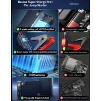 Портативное пусковое устройство Baseus Super Energy Pro+ Powerbank Jump Starter C00245700111-00 (черный)