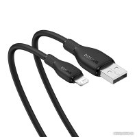 Кабель Baseus Pudding Series Fast Charging Cable 2.4A USB Type-A - Lightning (1.2 м, черный)