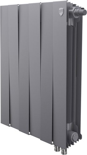 Биметаллический радиатор Royal Thermo PianoForte 500 Silver Satin VDR80 (6 секций)