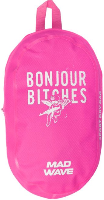 

Спортивная сумка Mad Wave Wet Bag Bonjour Bitches (7 л, розовый)