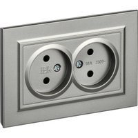 Розетка IEK Brite BR-R20-10-K46-F