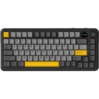 Клавиатура Ajazz AK820 Max Plus (черный/серый/желтый, Ajazz Avocado)