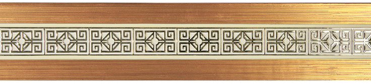 

Карниз для штор Legrand Амулет с поворотами (2 м, золото)