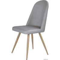 Стул Halmar K-214 (серый/дуб медовый)