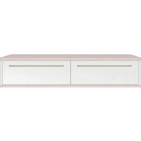 Туалетный столик без зеркала Shtabe Royal 5210 эко (зефир/р.золото)