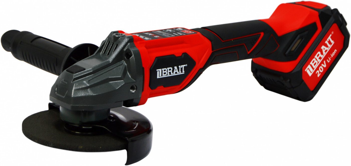 

Угловая шлифмашина Brait BCAG20/125-4PUBL-1 Pro (с 1-им АКБ)
