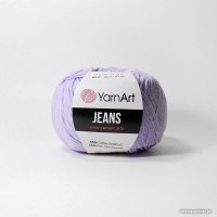 Пряжа для вязания Yarnart Jeans 89 50 г 160 м (сиреневый)