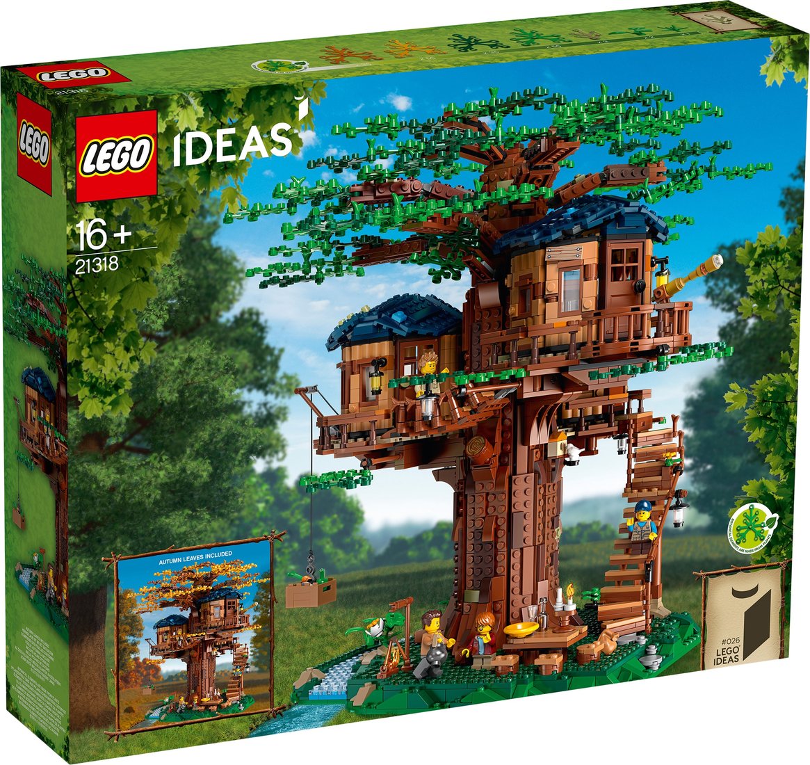 

Конструктор LEGO Ideas 21318 Дом на дереве