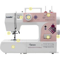 Электромеханическая швейная машина Leader Tweed