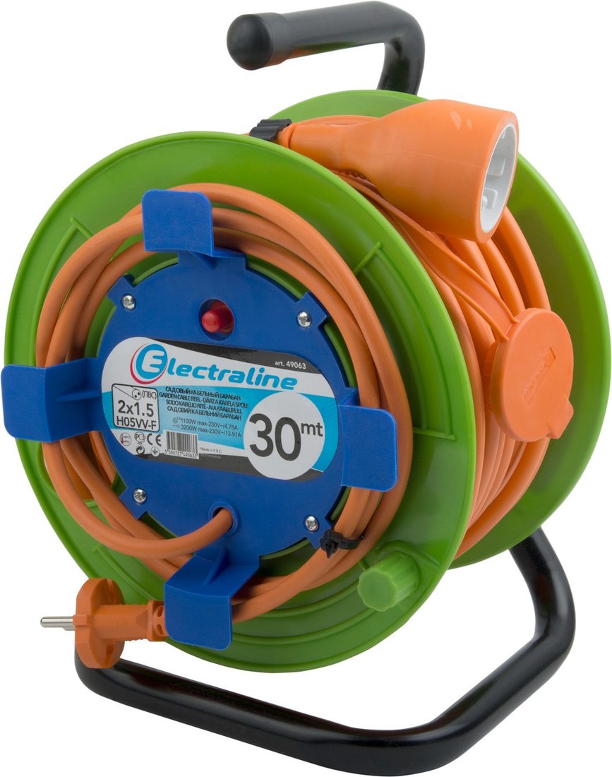 

Удлинитель на катушке Electraline 49063 30 м
