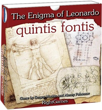 

Настольная игра Правильные игры Загадка Леонардо. Quintis Fontis