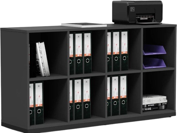 

Тумба Crafto Хлоя 03 140x40x75 (графит)