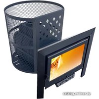 Банная печь Пегас Легион 16 Панорамная дверь (чугун)