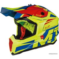 Мотошлем MT Helmets Weston C1 Gloss Fluor (XS, желтый)