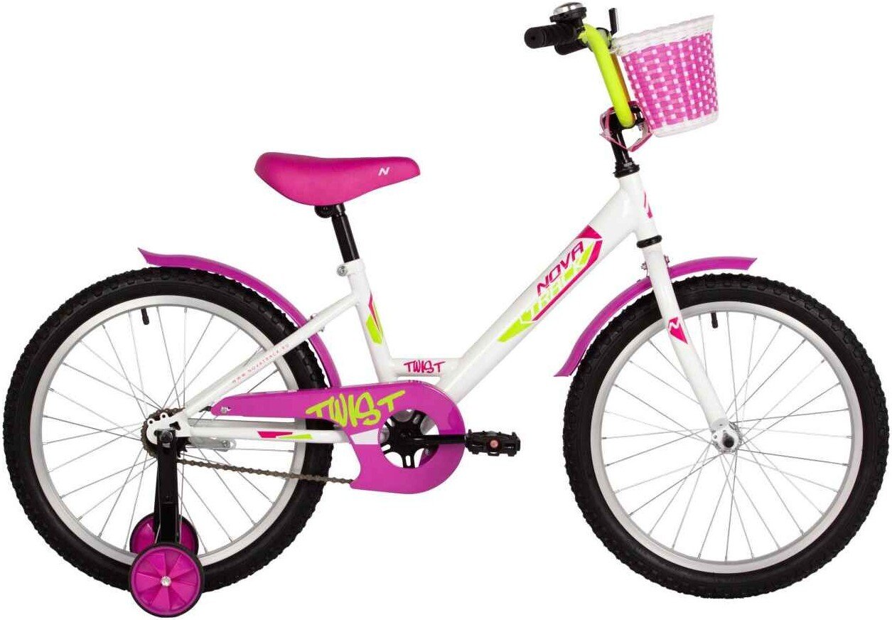 

Детский велосипед Novatrack Twist 14 141TWIST.WT5 (белый, разобранный)