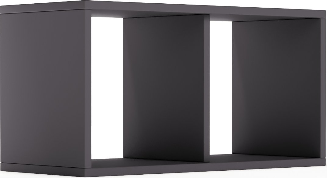 

Полка MONOFIX Одос 2 секции (графит)