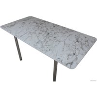 Кухонный стол СВД Юнио 110-140x70 055.П10.Х (миланский мрамор)