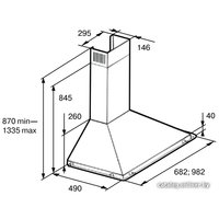 Кухонная вытяжка DeLonghi KCX-C60 BK