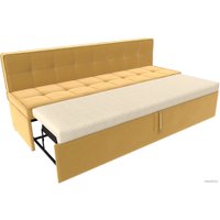 Диван Лига диванов Техас 340 (микровельвет желтый)