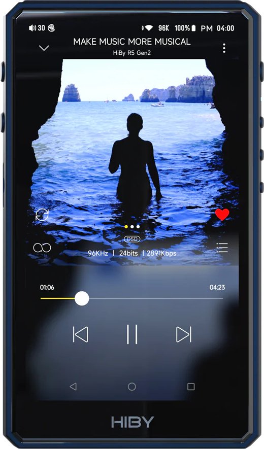 

Hi-Fi плеер HiBy R5 II (синий)