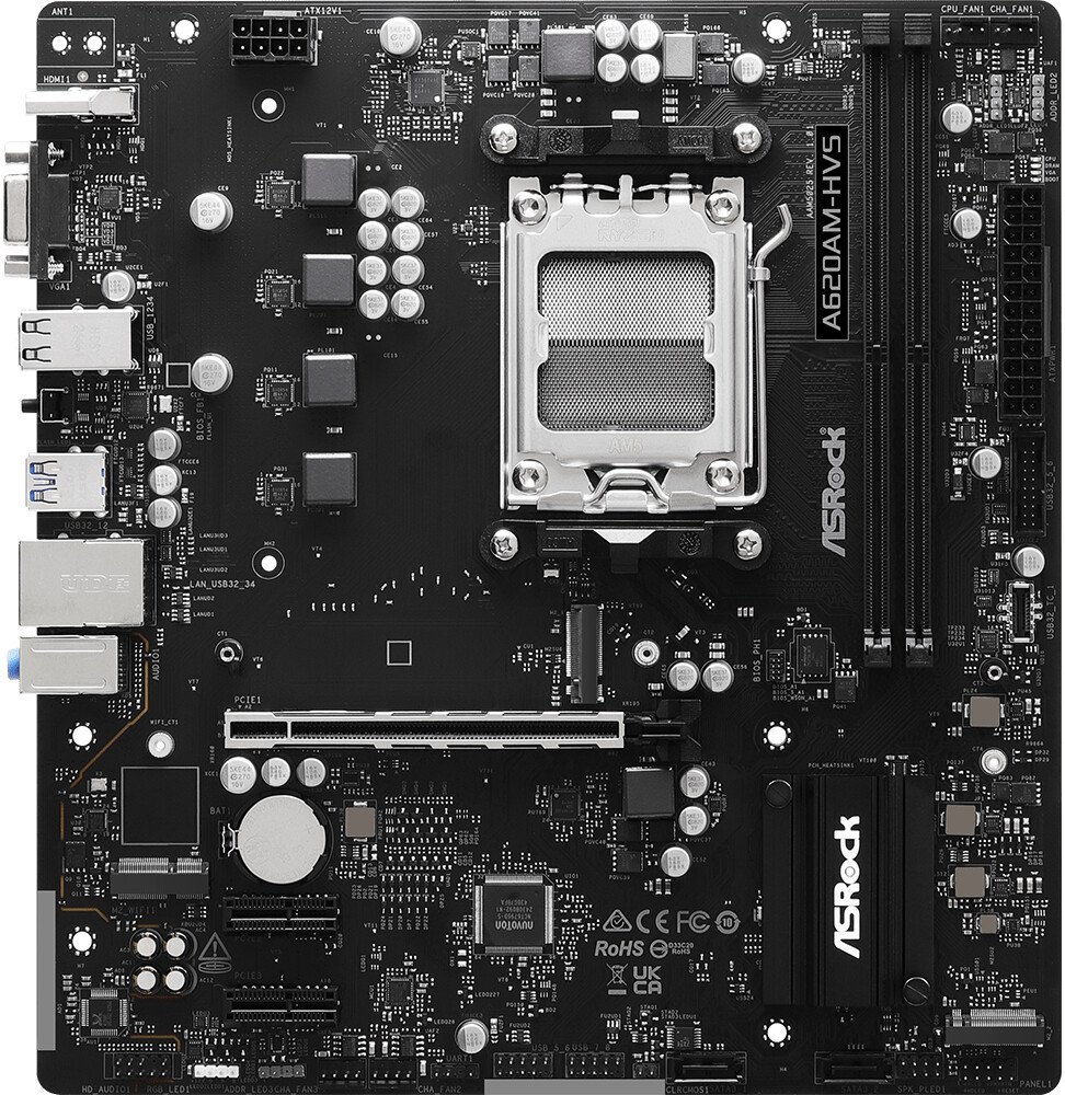 Материнская плата ASRock A620AM-HVS