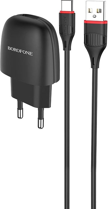 

Сетевое зарядное Borofone BA49A USB Type-C (черный)