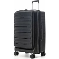 Чемодан-спиннер Verage Tenby-Monti GM24061WP- M+ 69 см (черный)