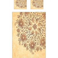 Набор текстиля для спальни Ambesonne Цветочный круг bcsl 46526 160x220