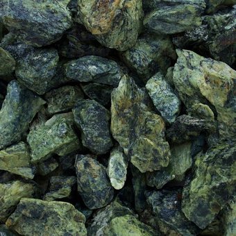 Щебень декоративный РуБелЭко Змеевик 10-20мм (20кг, салатовый)