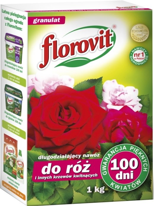 

Удобрение Florovit Для роз и цветущих кустарников 100 дней (1 кг)