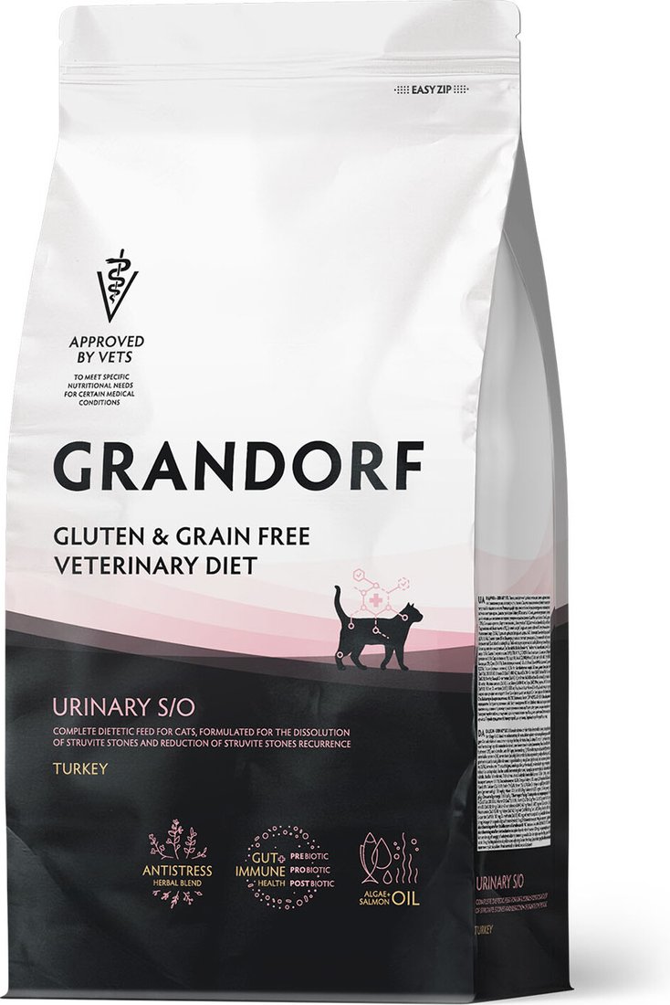 

Сухой корм для кошек Grandorf Vet Cat Urinary S/O 400 г
