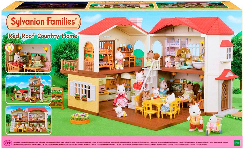 

Кукольный домик Sylvanian Families Большой дом со светом 5302