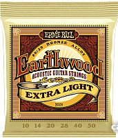 Струны для гитары Ernie Ball 2006 Earthwind Extra Light